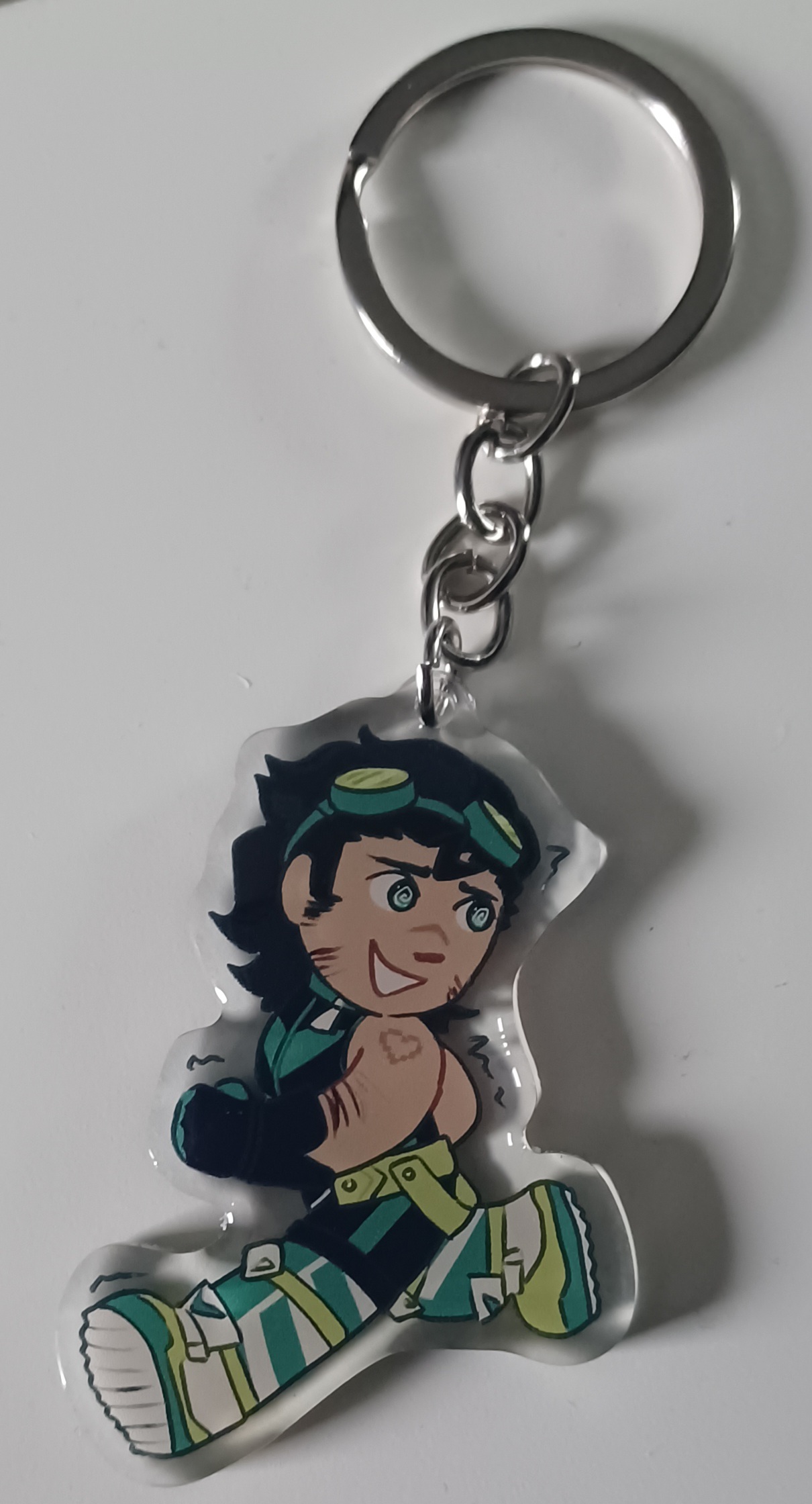 A keychain of Jericho Felocity.